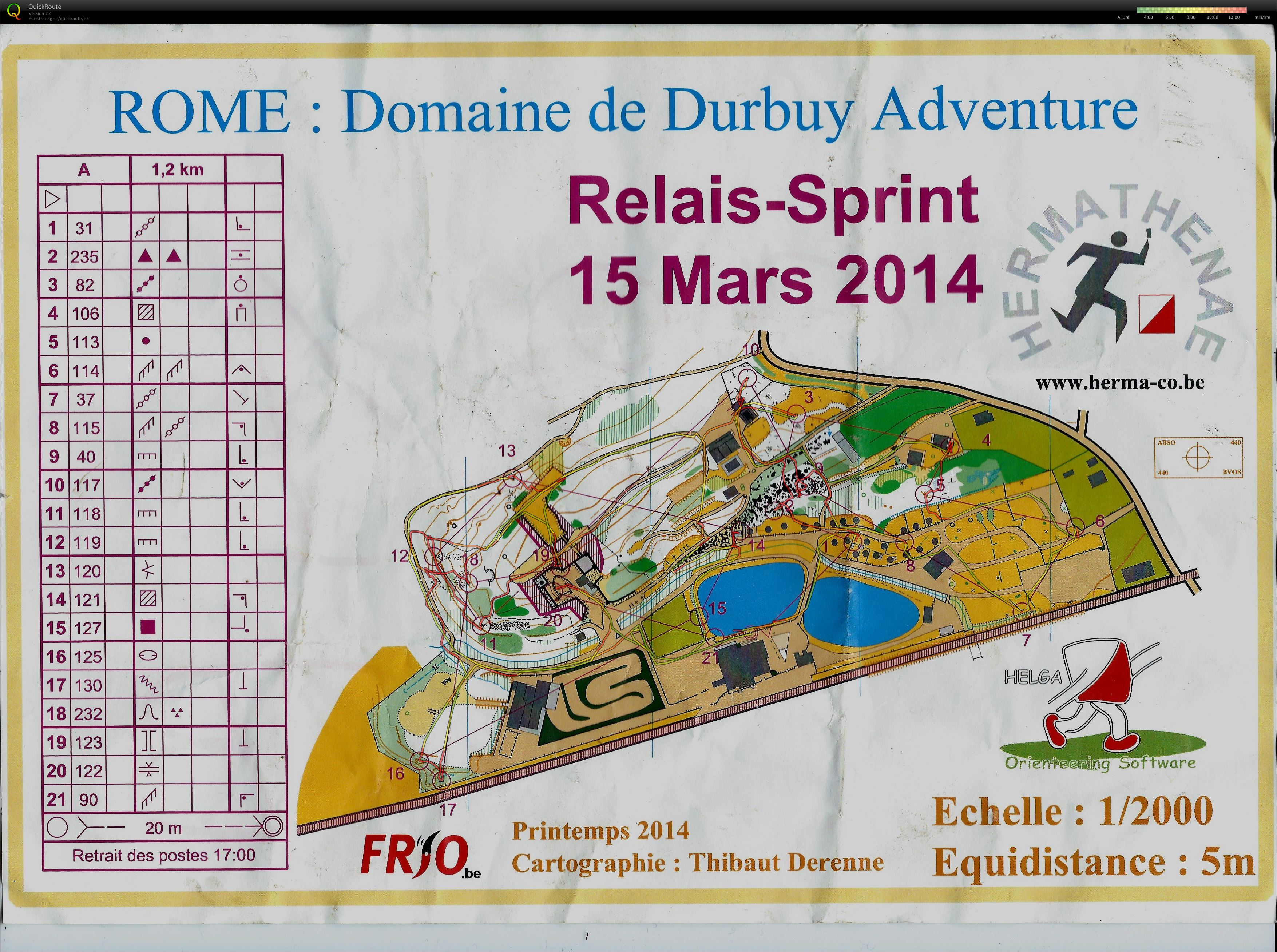 Durbuy aventure A (15/03/2014)