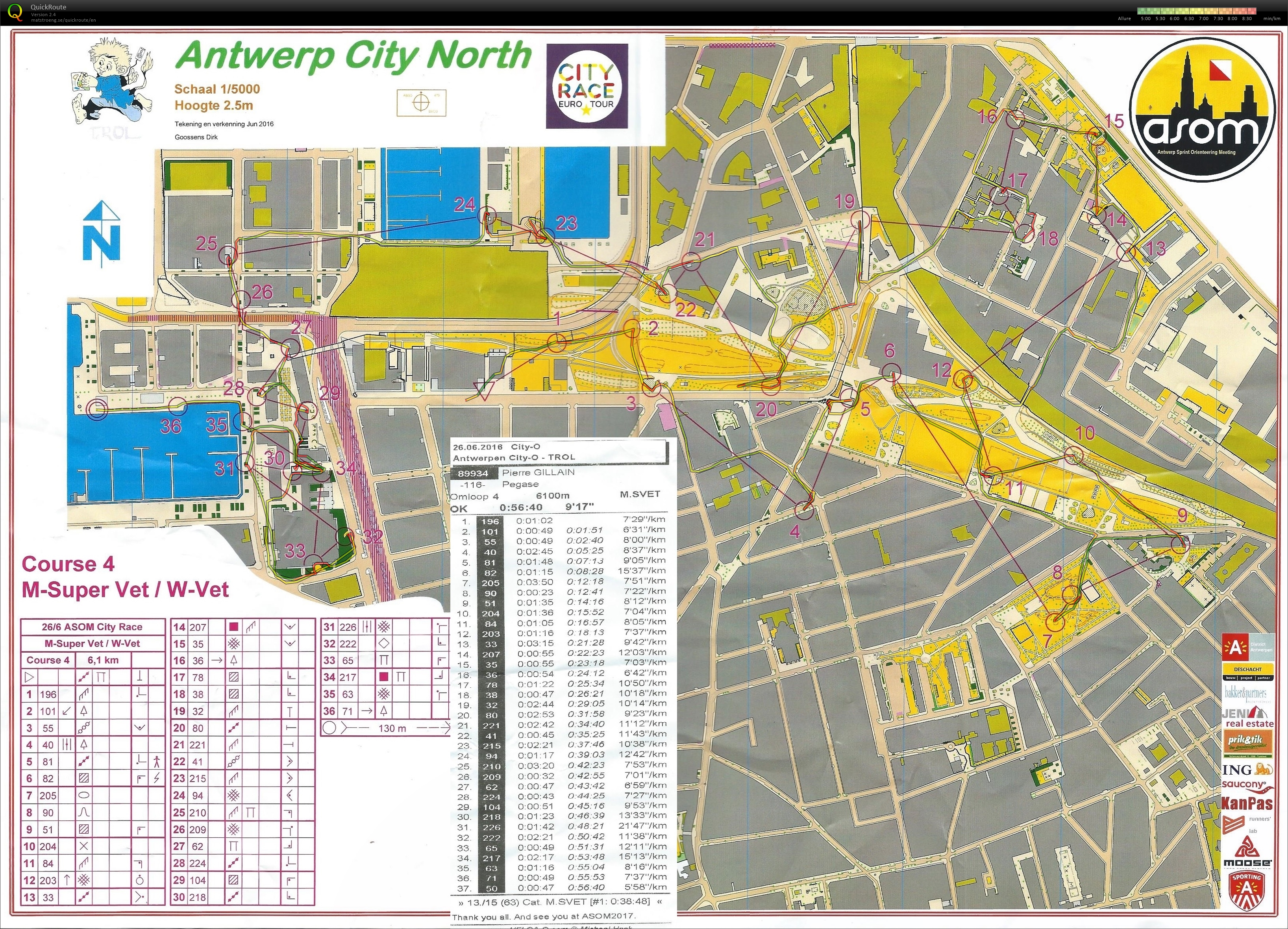 Antwerp City North (26-06-2016)